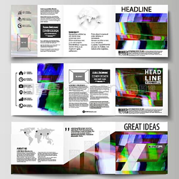 三疊方設(shè)計(jì)手冊(cè) 數(shù)字故障美學(xué)的商業(yè)模板解決方案